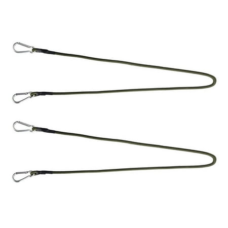 

2 PCS Elastic Rope Lanyard Luggage Rope Teepee Tent Heavy Duty Strap Outdoor Teepee Long Bungee Cord