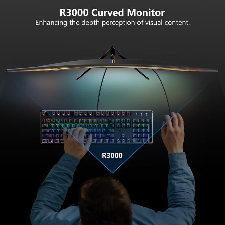 Z-EDGE UG32F 32-Inch Curved Gaming Monitor 200Hz 1ms MPRT Full HD