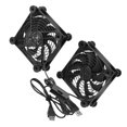 thumbnail image 5 of Toyvian Black USB Cooling Fan for Computer Case, Router, Modem Radiator Cooler, Quiet & Efficient Heat Dissipation, 5 of 6