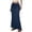 Z315 Navy, variant on Landzoo Women'S Skirts Solid Color Elastic Waist With Drawstring Summer Comfortable Women Fish Tail Skirt Size L Red
