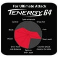 thumbnail image 2 of Butterfly Tenergy 64 Table Tennis Rubber, 2.1mm, Red, 2 of 4