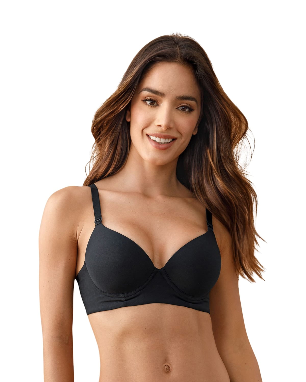 Leonisa Basics Triangular PushUp Bra for Women Size 40B