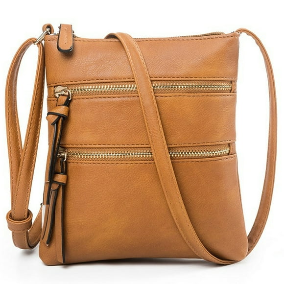 Bolsos cruzados para mujer Bolsos de viaje de cuero de tamaño mediano Bolsos cruzados para mujer