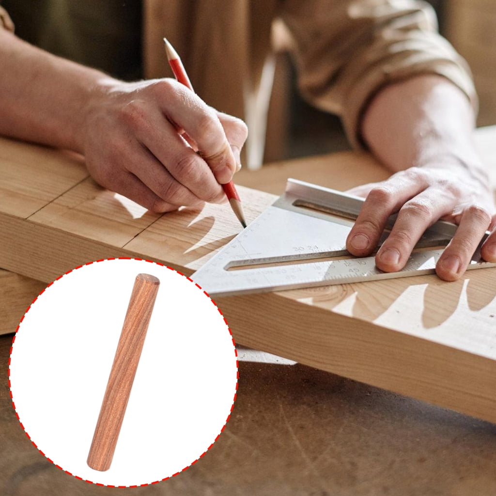 30Pcs Round Wood Stick Woodworking Dowel Craft Dowel Pins Rods 8/10/12mm Furniture Fitting Dowel Pin Easy to Use