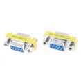 thumbnail image 1 of 9-Pin DB9 Female to 9Pin Female f/f Adapter Adaptor Converter 2 Pcs, 1 of 1