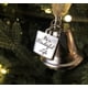 thumbnail image 3 of Es un adorno de campana de ángel de Navidad inspirado en la vida maravillosa con dije de ala de ángel de acero inoxidable. Nuevo tamaño más grande y ahora viene con 2 cintas intercambiables. Adepaton WRQX-225, 3 of 6