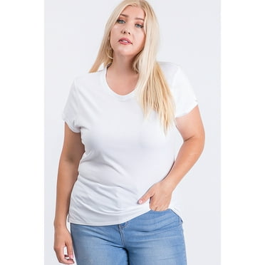 Gildan Women's 100 Percent Cotton Short Sleeve T-Shirt - 5000L ...