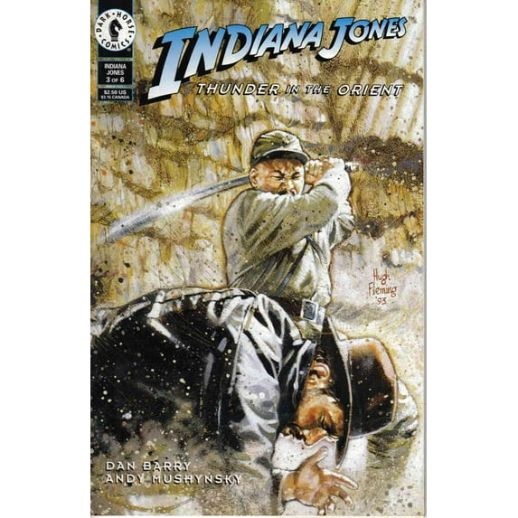 Indiana Jones: Thunder in the Orient #3 VF ; Dark Horse Comic Book