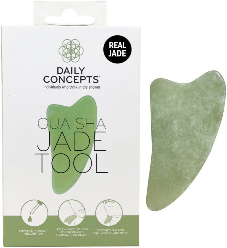 (3 pack) Daily Concepts Jade Gua Sha Facial Tool