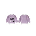 thumbnail image 2 of BemeyourBBs Baby Halloween Sweater Casual Letter Ghost Spider Embroidery Pullover, 2 of 9
