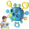 thumbnail image 1 of Juguetes Montessori para bebés de 18 meses, juguetes sensoriales para niños pequeños, juguetes esenciales para viajar en avión para niños de 1 a 2 años, regalos de cumpleaños, actividades con cuerdas, 1 of 5