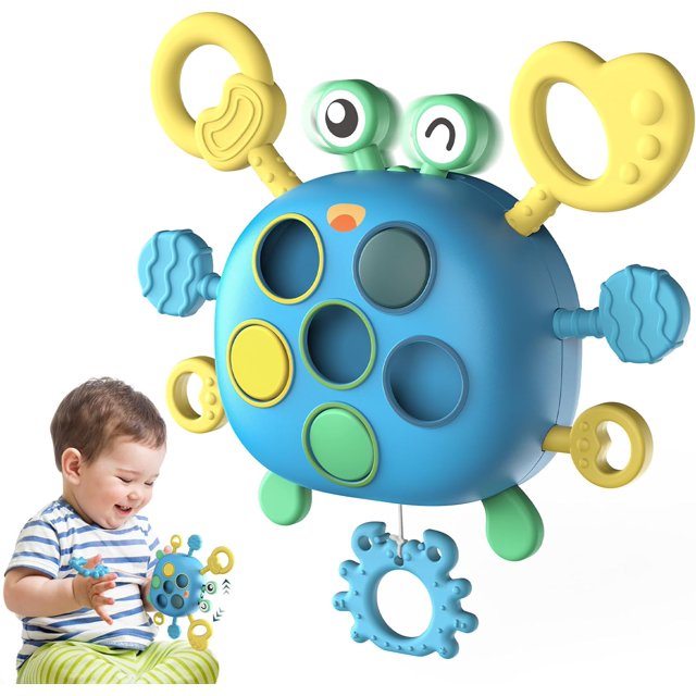 Juguetes Montessori para bebés de 18 meses, juguetes sensoriales para niños pequeños, juguetes esenciales para viajar en avión para niños de 1 a 2 años, regalos de cumpleaños, actividades con cuerdas