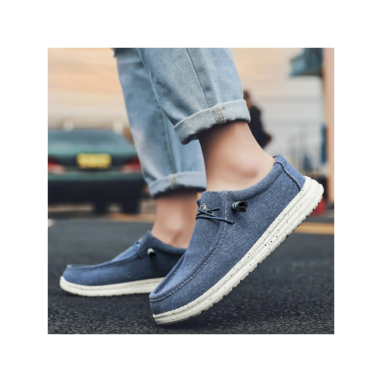 Rockomi Mens Loafers Slip On Flats Classic Boat Shoes Men Non Slip