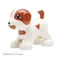 thumbnail image 3 of Big Size Building Blocks Cat Dog Pig Rabbit Model Accessories Compatible Bricks Farm Animals Set Assemble Education Toys For Kid, 3 of 5