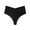 Black, variant on Bovxnpu Womens Underwear Plus Size Panties, Seamless Thongs for Women Activewear, Women's Low Waisted Adhesive Belt Seamless T-thong Thong Briefs L