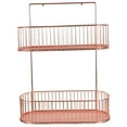 thumbnail image 5 of HEALEEP Bathroom Decor No Punching Rack 32X25X9.2CM Rose Gold, 5 of 8