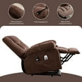thumbnail image 6 of JONPONY Power Lift Recliner Chair Recliners for Elderly with Heat and Massage Recliner Chair for Living Room with Infinite Position and Side Pocket,USB Charge Port,Brown, 6 of 14