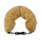 thumbnail image 4 of Almohada de viaje para el cuello, suave y rellenable, ideal para llevar en el avión o en el equipaje de mano. Caqui, 4 of 9