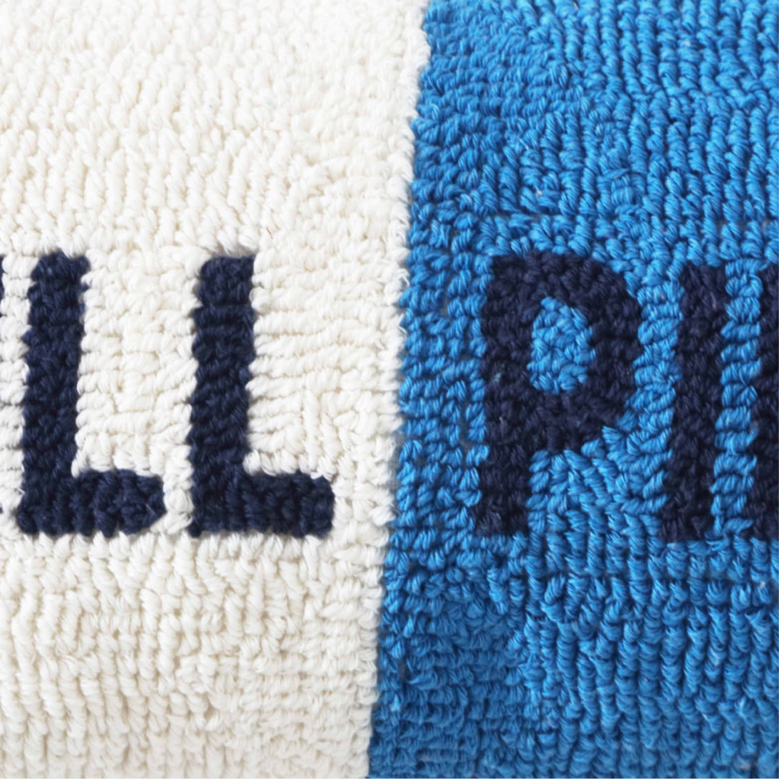 (2 pack) Mainstays Chill Pill Shaped Decorative Pillow, 20 in x 8 in, Cobalt