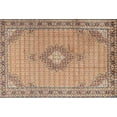 thumbnail image 1 of Ahgly Company Indoor Rectangle Traditional Sienna Brown Medallion Area Rugs, 2' x 5', 1 of 6