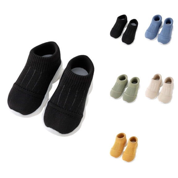 Baby First Walking Shoes, Soft Sole Sneakers for Toddlers, Breathable Comfortable Unisex Casual Footwear, Non-Slip Slippers for Daily Wear