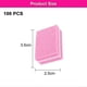 thumbnail image 2 of 26-27 100 Pcs Mini Buffers For Nails Mini Nail Buffer Nail Buffers For Natural Nails Pink, 2 of 5