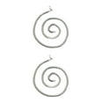 thumbnail image 4 of ZheElen Style Silver Chain Necklace For Touch Of Sophistication Silver Made With Silver silver 50cm 2Set, 4 of 6