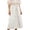 Beige, variant on Women's Summer Skirts Mid Length Skirt for Everyday Wear Comfortable Soft High Waist Stretch Elegant Design Versatile Midi Skirt for Spring and Autumn Black M