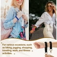 thumbnail image 4 of Uxcell Scrunchie Keychain Wristlet, Stretchy Removable Scrunchie Lanyard Bracelet Key Chain Multifunctional Cute Elastic Wrist Holder for Women Girl-2Pcs(Light Pink/Dark Pink), 4 of 7
