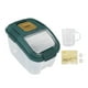 thumbnail image 1 of Caja de almacenamiento de arroz,Caja de almacenamiento de arroz con caja organizadora de granos Contenedor de arroz Instalación sin esfuerzo, 1 of 8