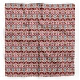 thumbnail image 1 of Bimba Red Damask Ikat Printed Pure Silk Scarf For Hair Neck Head Bandanas For Women 40 x 40 Inches, 1 of 6