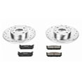 thumbnail image 3 of PowerStop Rear Z23 Evolution Sport Carbon-Fiber Ceramic Brake Pad and Drilled & Slotted Rotor Kit Fits: FORD MAZDA MERCURY Select Models K770, 3 of 10