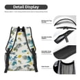 thumbnail image 4 of Salouo Watercolor Leaves Print Laptop Backpack 16.5'' Daypack Carry On Backpack for Men Women Outdoor Bag Laptop Sleeve and Dual for Weekender/Business/Hiking-One Size, 4 of 6
