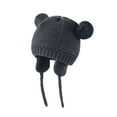 thumbnail image 2 of Edvintorg Newborn Hats Clearance Kids Baby Boys Girls Cute Printing Warm Knit Thick Ski Hat with Fluff Ball Ear Cap 0-3 Years Infant Winter Hat, 2 of 4