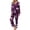 Purple, variant on CLOISE Womens Pajama Sets 2-Piece Comfy Long Sleeve Sleepwear Shirts and Comfort Lounge Pants Night Clothes Set Comfortable Floral Graphic Classic Night Clothes