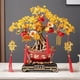 thumbnail image 3 of Adorno de árbol de dinero de cristal, lingote de oro de la fortuna, decoración de inauguración de la casa., 3 of 4