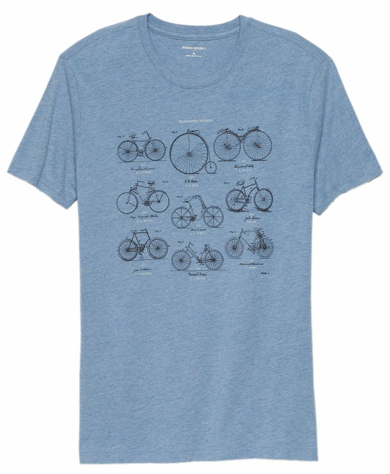 Banana Republic New Banana Republic Men's Bike Evolution Graphic T
