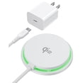 thumbnail image 1 of Cargador inalámbrico INIU Magnetic Qi2 15W para iPhone con adaptador, 1 of 7
