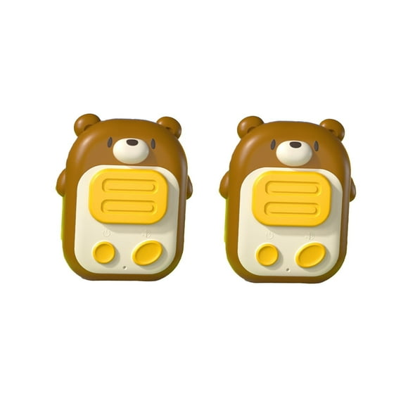 Walkie Talkies for Kids Rechargeable Toys for Ages 5-7, Long Range Kids Walkie Talkie Rabbit Bear Shaped Call Machine for Camping Hiking Indoor Outdoor 3-12 Boy Girl Christmas Birthday