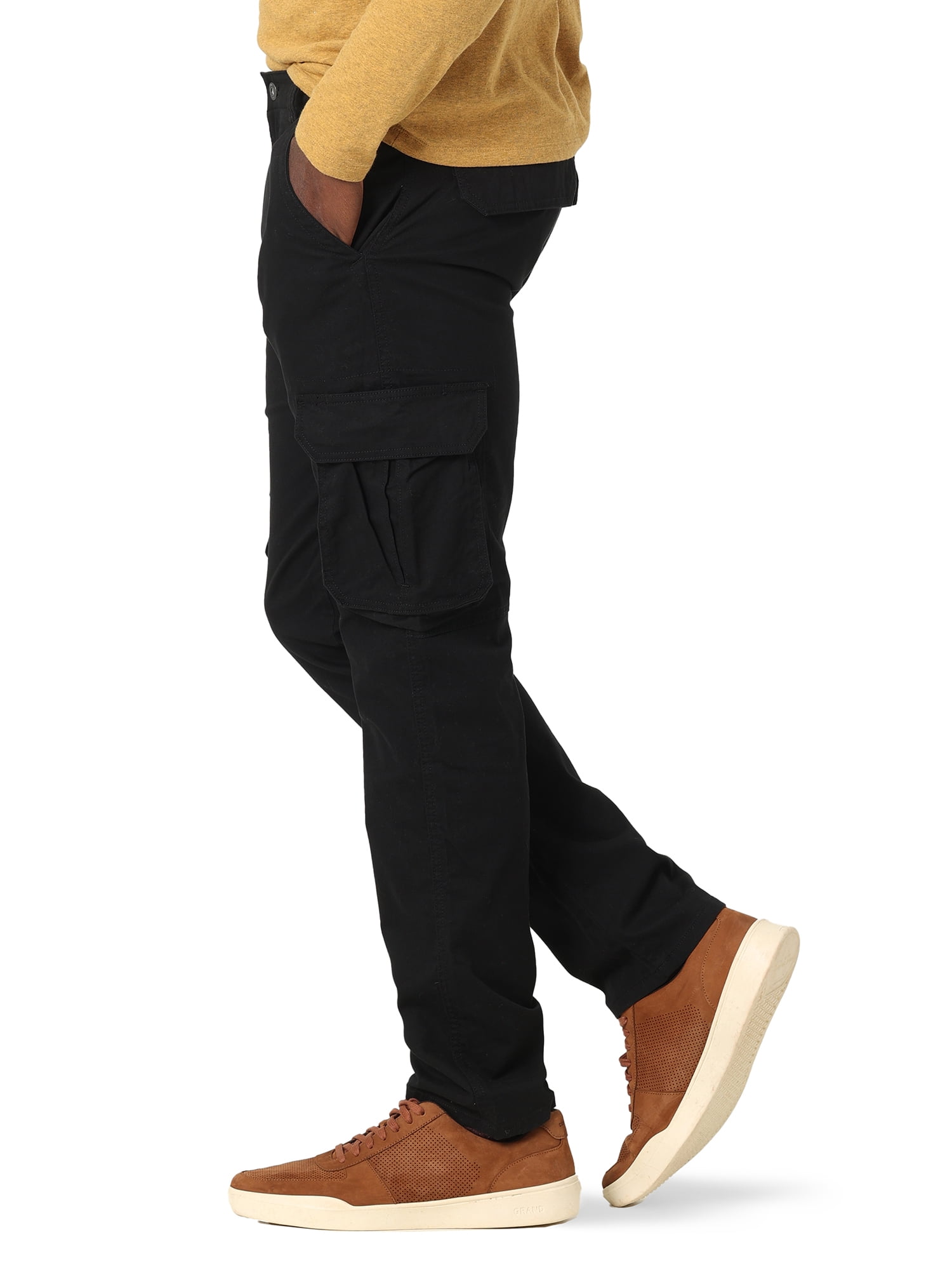 Wrangler® Men's Stretch Taper Leg Regular Fit Cargo Pant