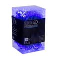 thumbnail image 3 of Vickerman 100 Blue G12 LED Single Mold Light on Green Wire, 34' Christmas Light Strand, 3 of 4