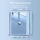 thumbnail image 5 of Funda para iPad de 10.ª generación, modelo 2022 iPad 10.9, funda de TPU suave para iPad 10, funda con soporte para lápiz Apple, parte trasera transparente, encendido/apagado automático, 5 of 5