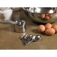 thumbnail image 2 of 4-Piece Stainless Steel Measuring Spoon Set with Tablespoon, Teaspoon, 1/4 Teaspoon, and 1/8 Teaspoon, 2 of 2