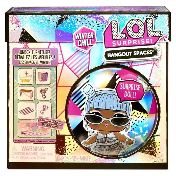 LOL Surprise Winter Chill Spaces-4, Great Gift for Kids Ages 4