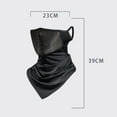 thumbnail image 5 of Shenmeida Neck Gaiter Face Scarf Dust proof Sun Bandana Breathable Face Scarf Cover for Motorcycle, 5 of 5