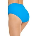 thumbnail image 4 of Pimfylm Women's High Waisted Bikini Bottom Full Coverage Retro Tummy Control Swimusuit Bottom(Blue,S), 4 of 5