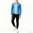 thumbnail image 5 of Kids Goalkeeper Uniform, Multicolor Long Sleeve Football Training Set, Soccer Goalie Jersey & Pants For Boys & Girls Sky Blue 9-10 Years, 5 of 5