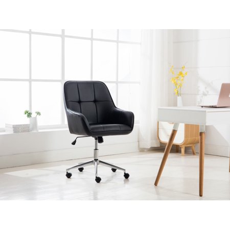 UPC: 0818691026335 | Porthos Home Office Chair  Executive Office Chairs with Armrests  Luxury Comfort  Bonus  5 Easy Change Footers  Modern Office Chairs  Height Adjustable  360 Degree Swivel