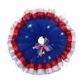 thumbnail image 4 of Utlike Girls Short Skirts New Double Mesh Tutu Skirt Animal Series Show Dress Girls Sparkle Party Skirts Independence Day The Star-Spangled Banner Dress Size 9 Years-11 Years, 4 of 4