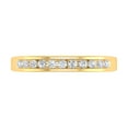 thumbnail image 3 of 0.23 Carat Channel Set Diamond Wedding Band Ring in 14K Yellow Gold (Ring Size 7.75) (I1-I2 Clarity), 3 of 4